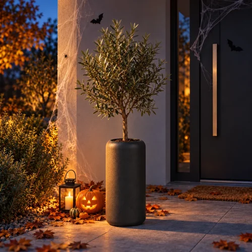 Donica – jesienna aranżacja Halloween