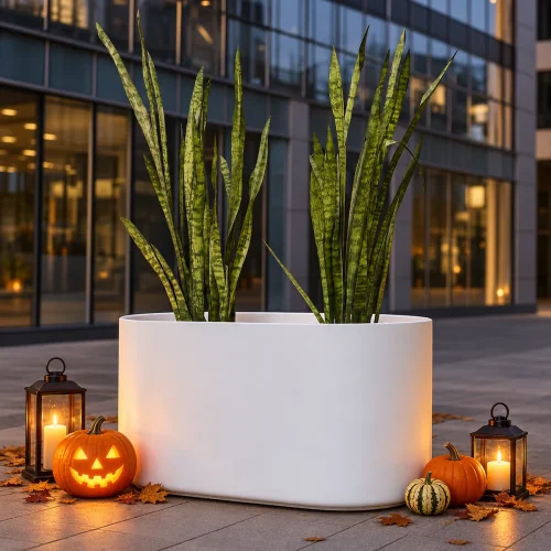 Donica Leto | dł. 81 cm, szer. 43 cm, wys. 42 cm – jesienna aranżacja Halloween