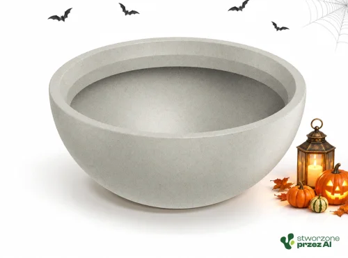 Donica Molio Bowl 38x16,5h TMBO40 – jesienna aranżacja Halloween (AI)
