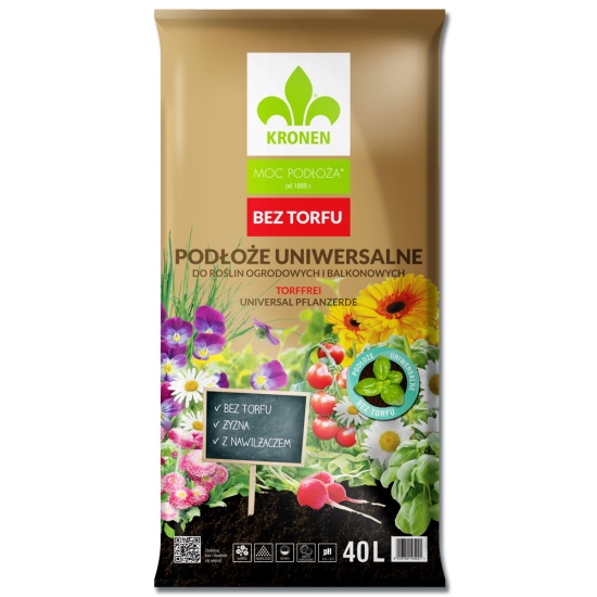 podłoże bez torfu kronen