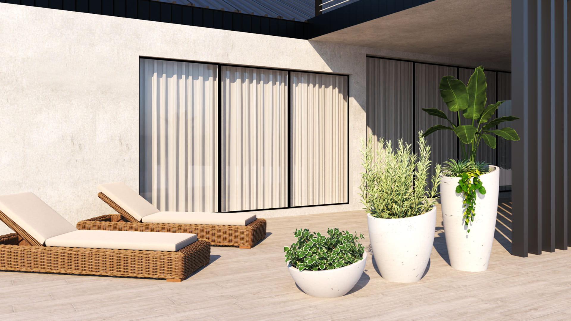 jaki materiał na donice ogrodowe