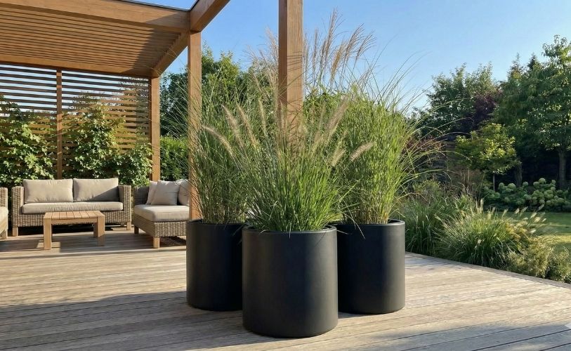 Duże donice ogrodowe