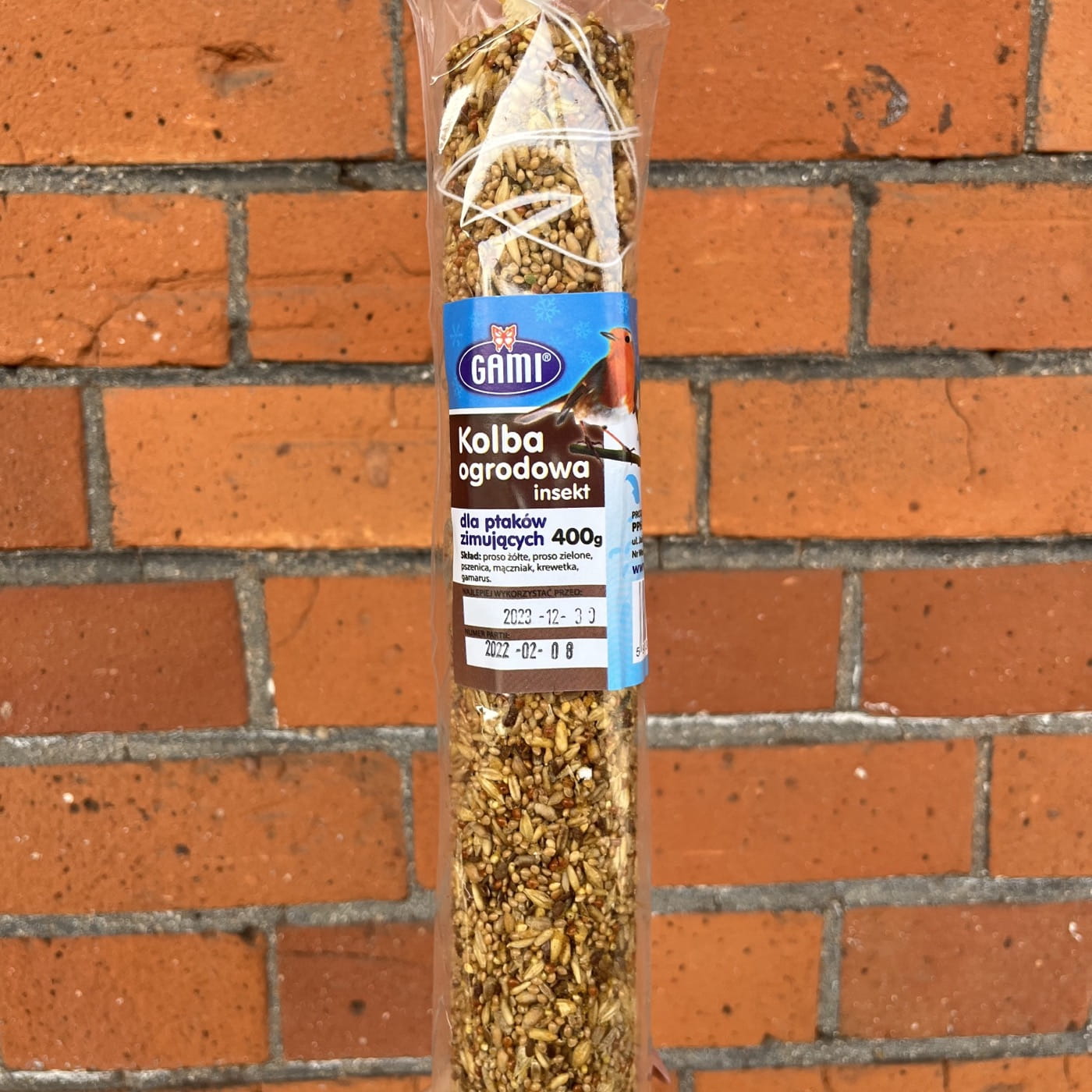 Kolba dla ptaków  ogrodowa insekty 400g