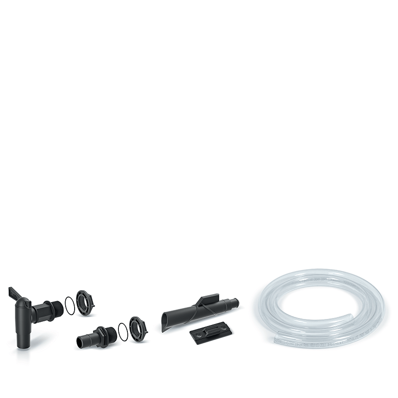 Zestaw przyłączeniowy do zbiornika na deszczówkę