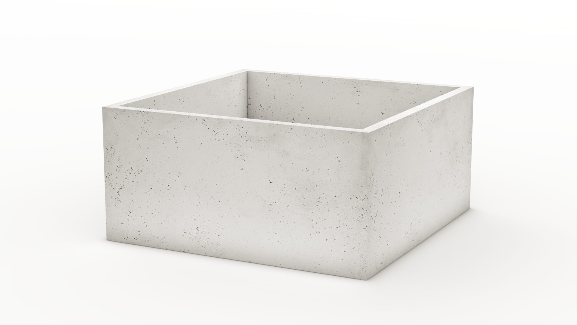 Donica betonowa BOSSE 150x150x50 L