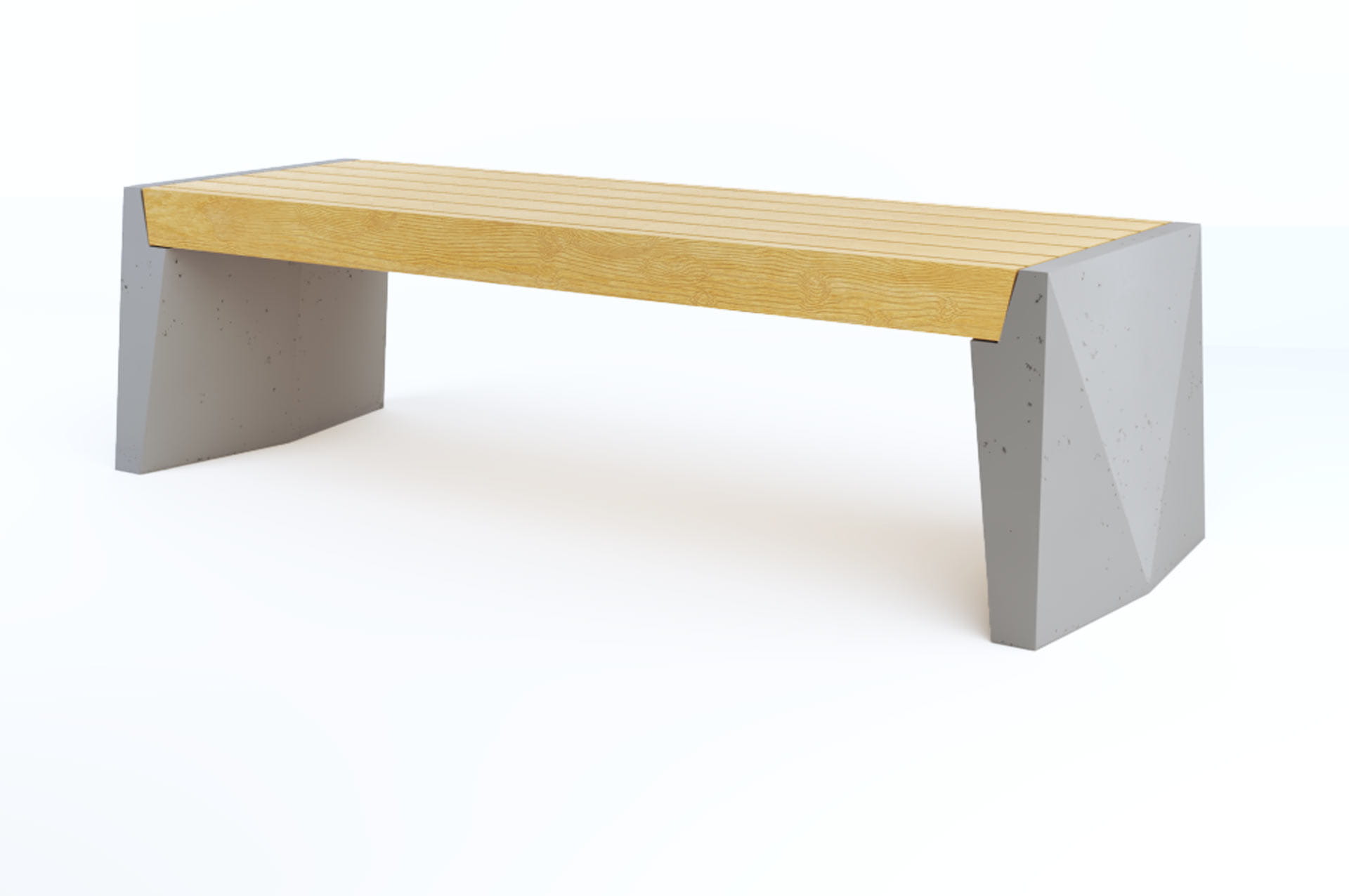 Ławka URBAN 150x54x45h modułowa