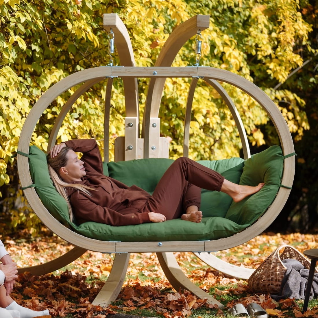 Fotel wiszący Swing Pod XL ze stelażem