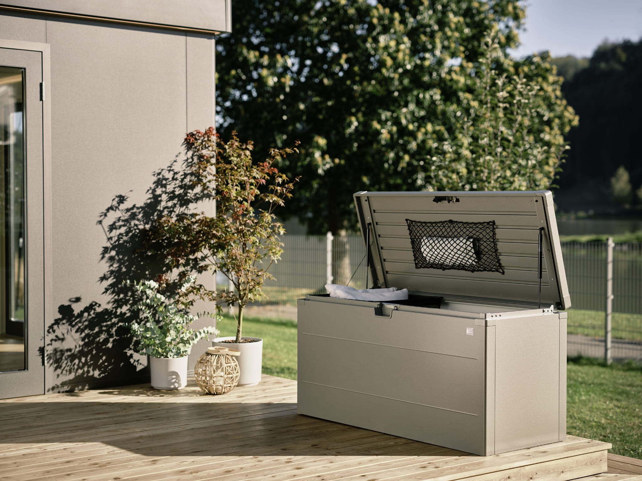 bardzo mocna skrzynia ogrodowa na poduszki