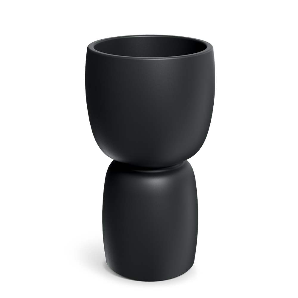 Donica Kielich Duala 40x70h TDS40 - czarna 