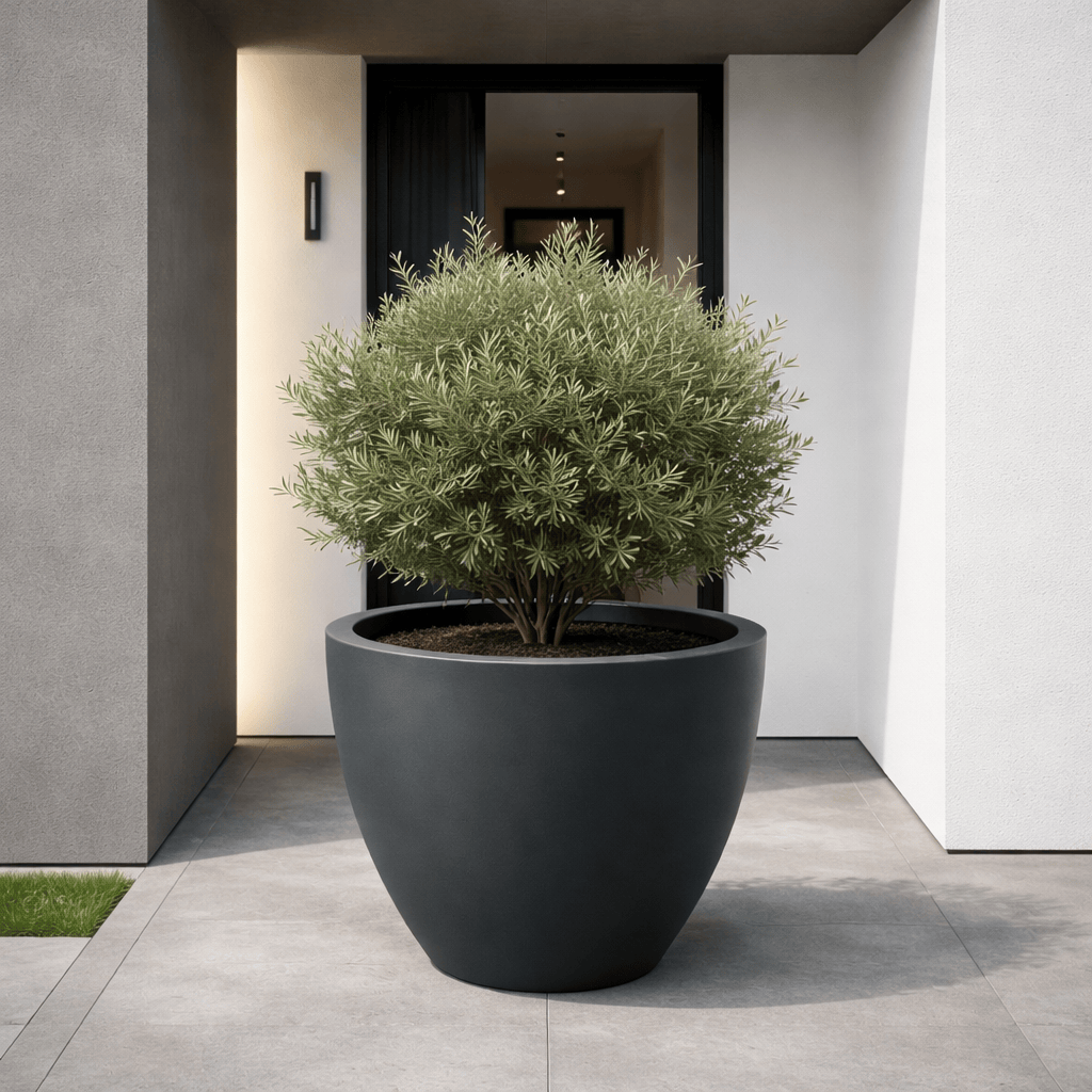 Donica Molio Round 78x64h TMOO80 grafit