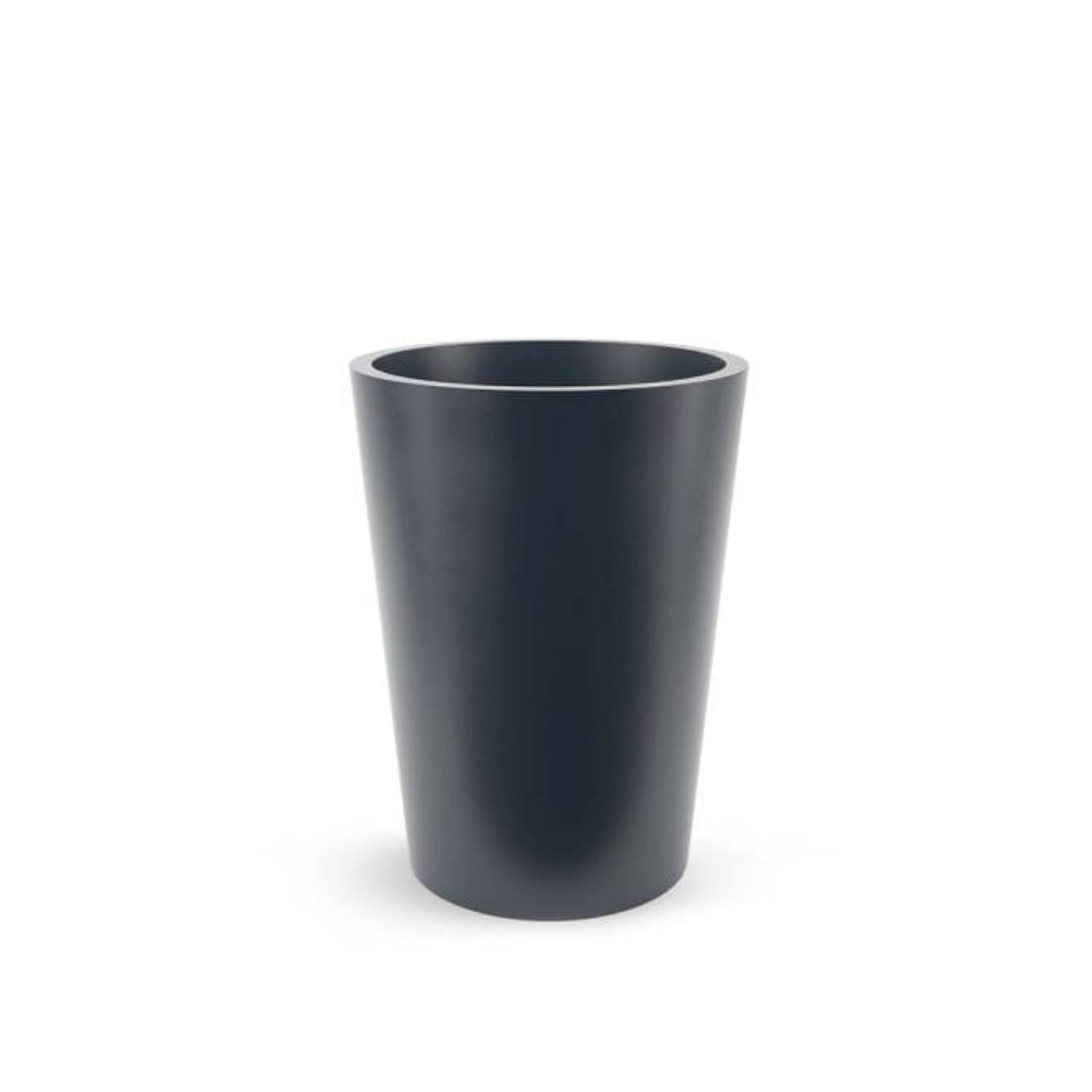 Duża donica ogrodowa Uran XL | wys. 97 cm | śr. 72 cm | antracyt 