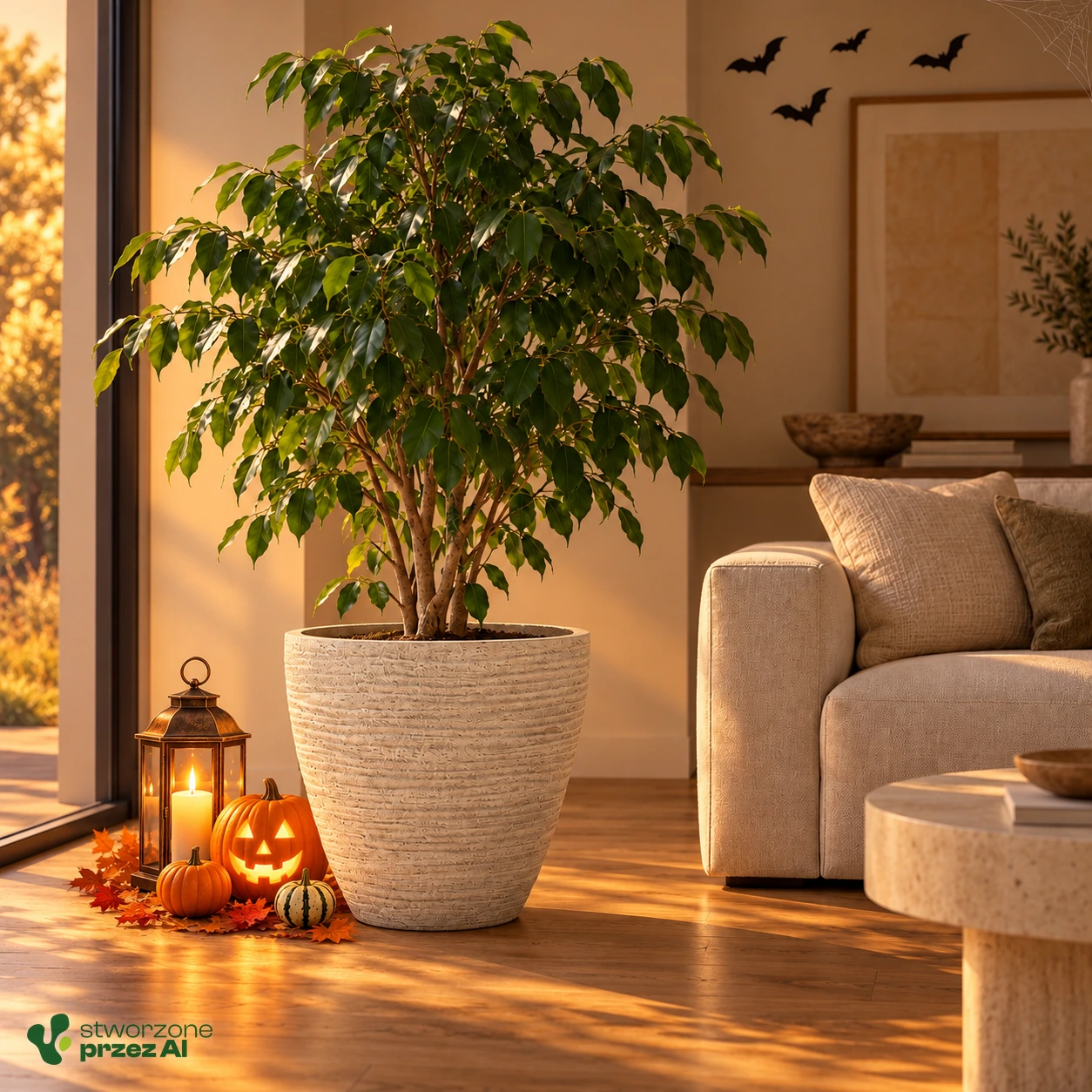 Donica Defora 60x60h TDEO60 piasek