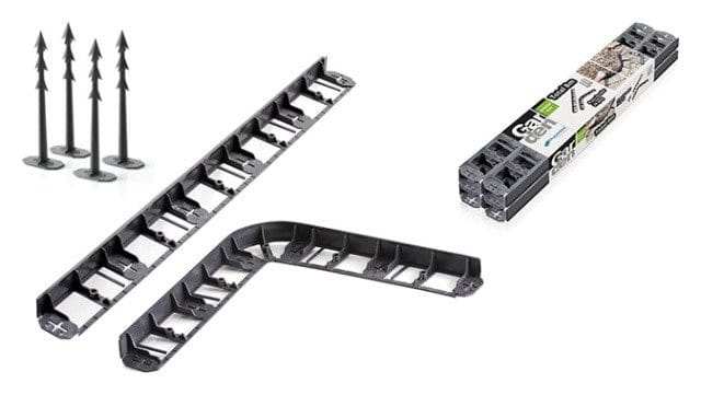 Obrzeże trawnikowe IB1057 czarne